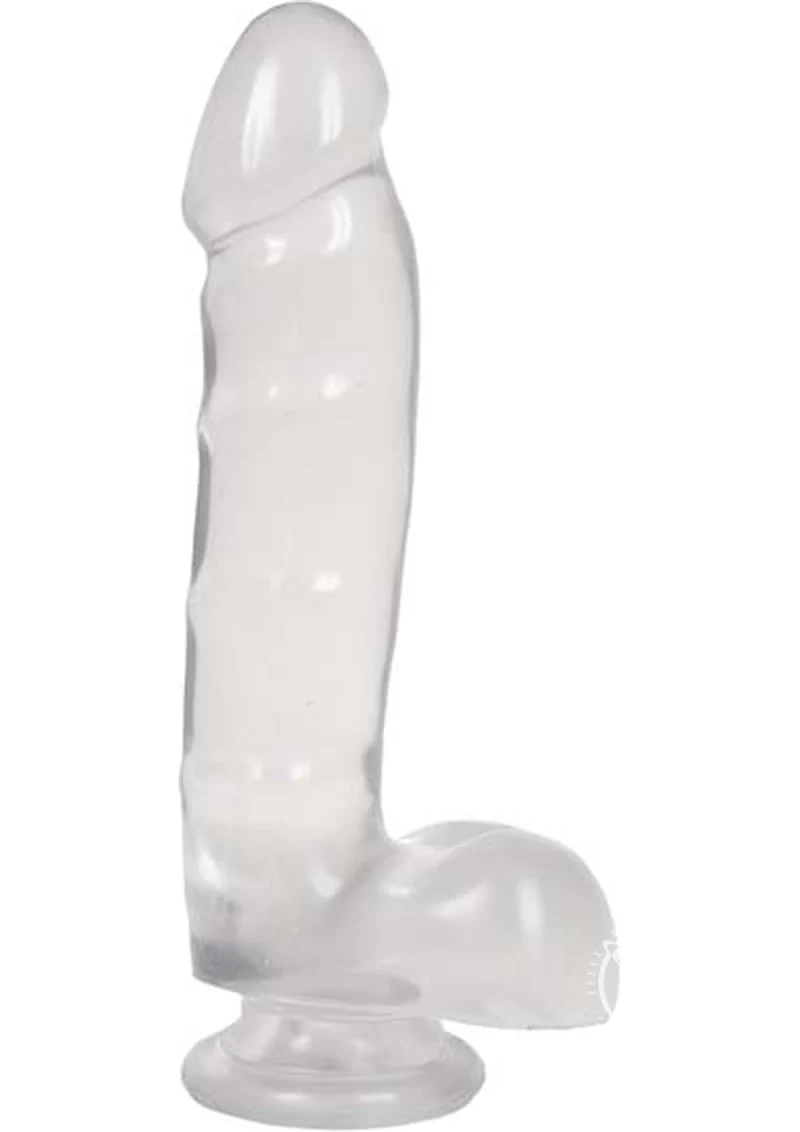 Jelly Jewels Cock and Balls Realistic Dildo by Doc Johnson - Image 5