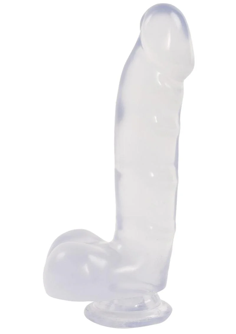 Jelly Jewels Cock and Balls Realistic Dildo by Doc Johnson - Image 6