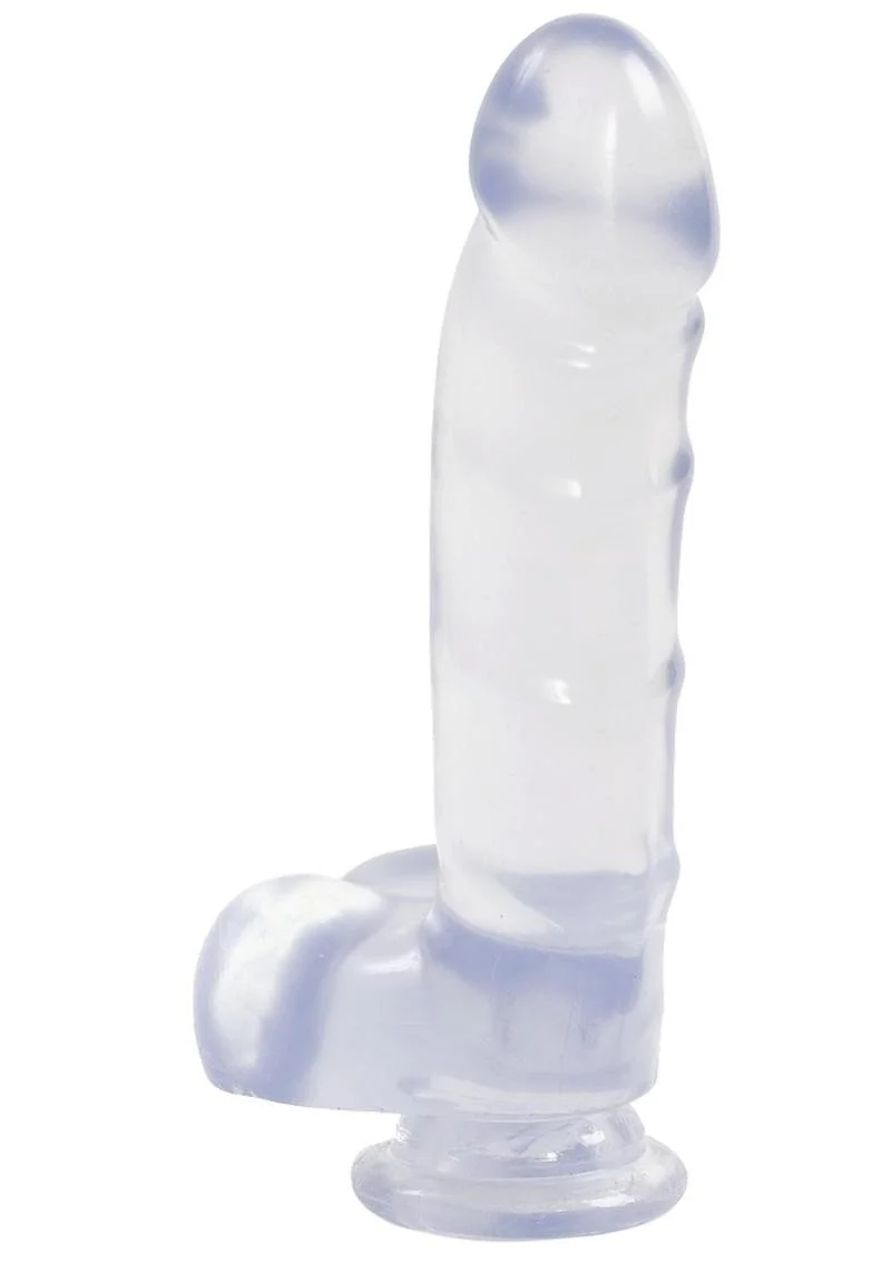 Jelly Jewels Cock and Balls Realistic Dildo by Doc Johnson - Image 7