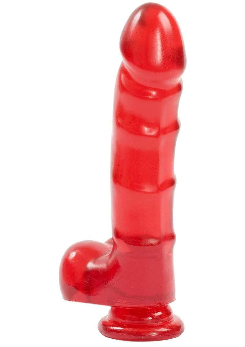 Jelly Jewels Cock and Balls Realistic Dildo by Doc Johnson - Image 9