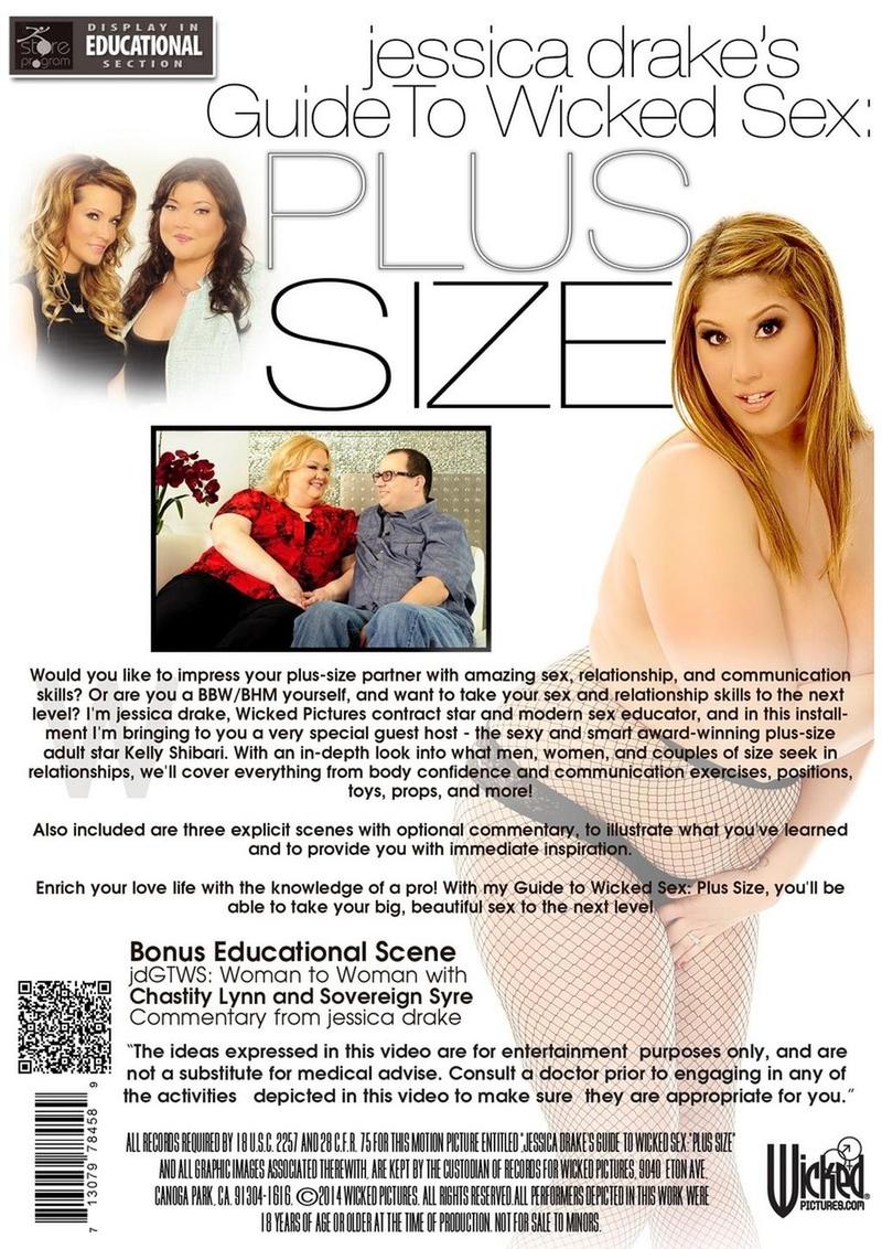 Jessica Drake’s Guide to Wicked Sex Plus Size Educational Sex DVD - Image 2