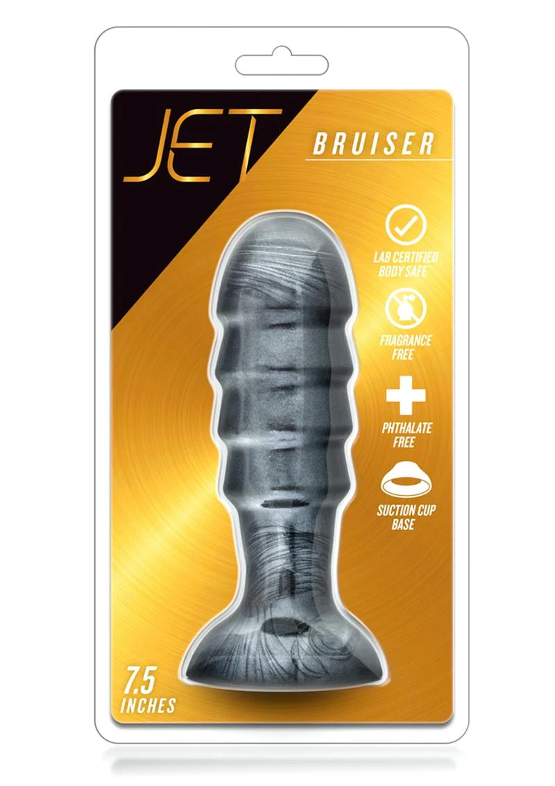 Jet Bruiser 7.5 Inch Carbon Metallic Butt Plug - Image 2