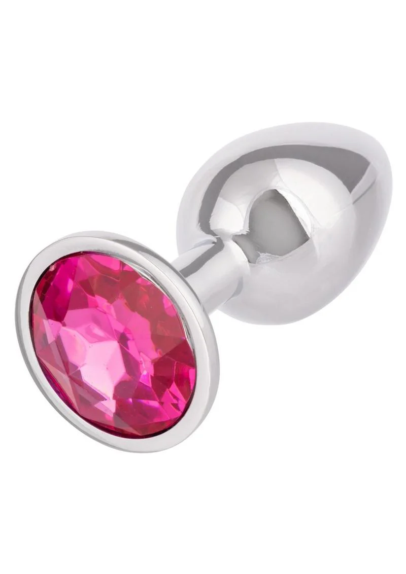 Jewel Rose Small Aluminum Anal Plug