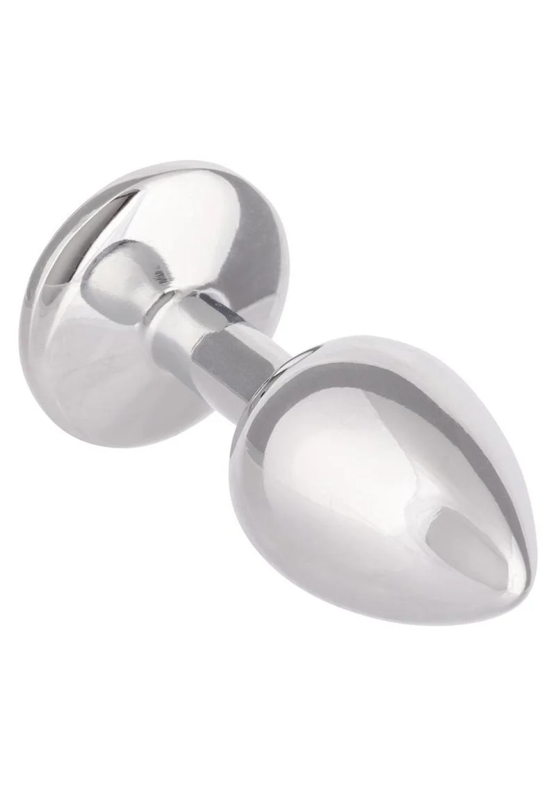 Jewel Small Amethyst Aluminum Anal Plug By CalExotics - Image 2