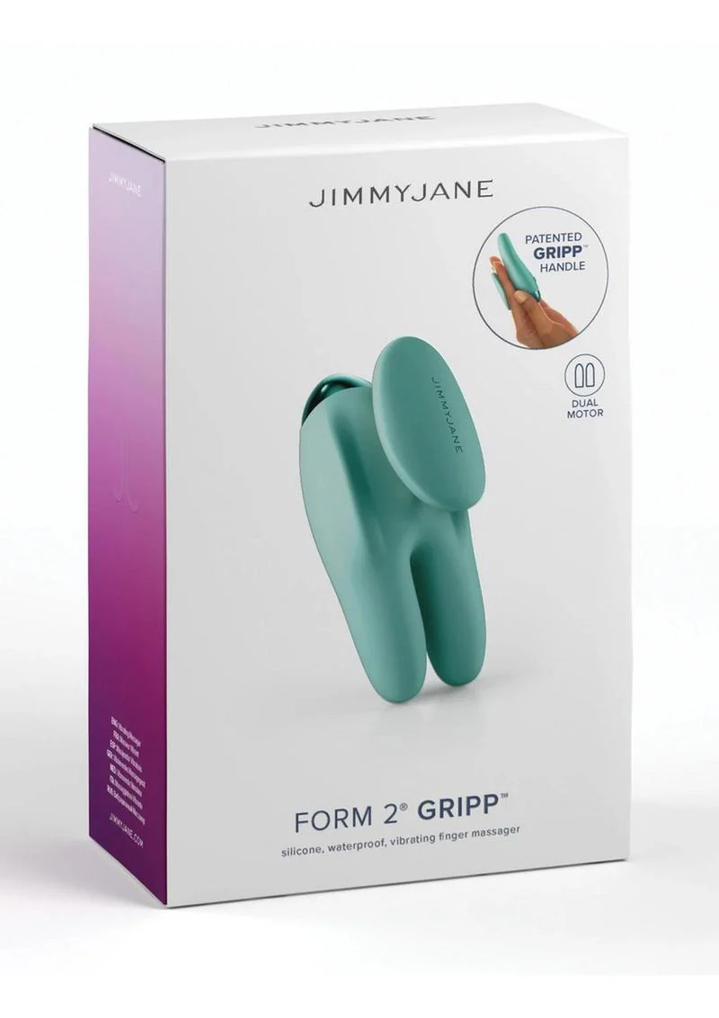 Jimmyjane Form 2 Gripp Waterproof Silicone Finger Massager - Image 4