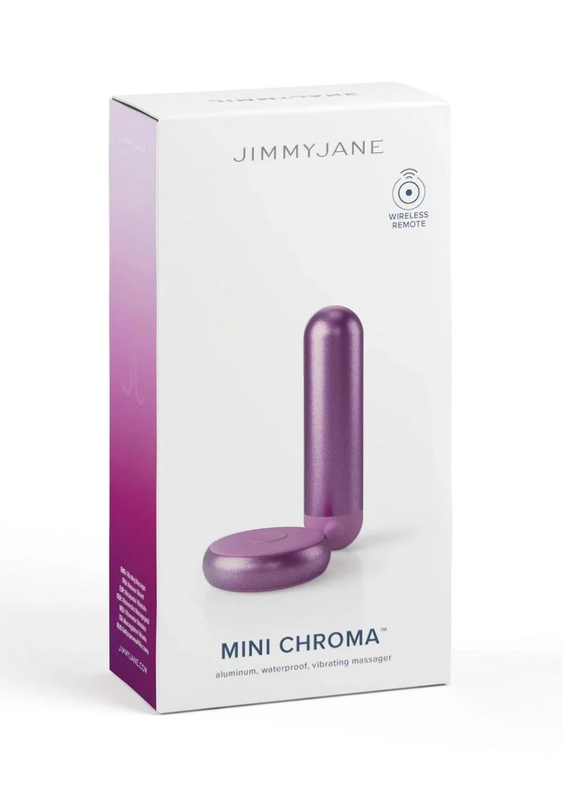 JimmyJane Mini Chroma Waterproof Aluminum Vibrating Bullet - Image 8