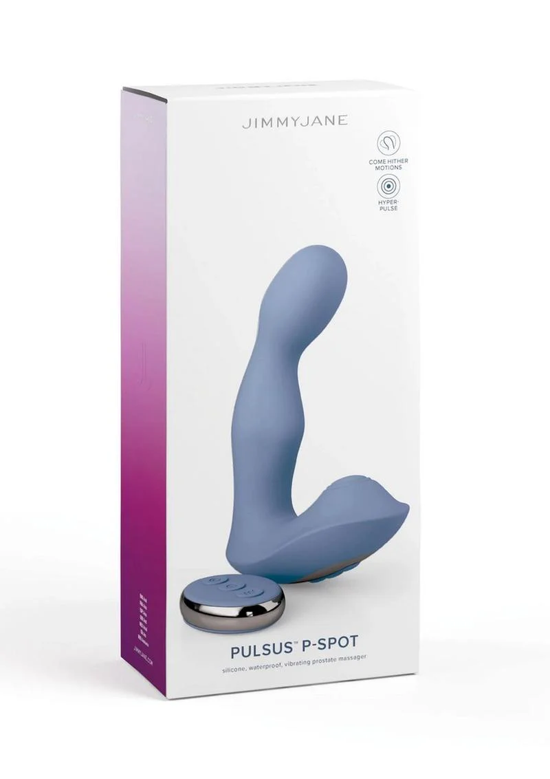 Jimmyjane Pulsus P-Spot Prostate Massager Silicone Dual Stimulator - Image 4