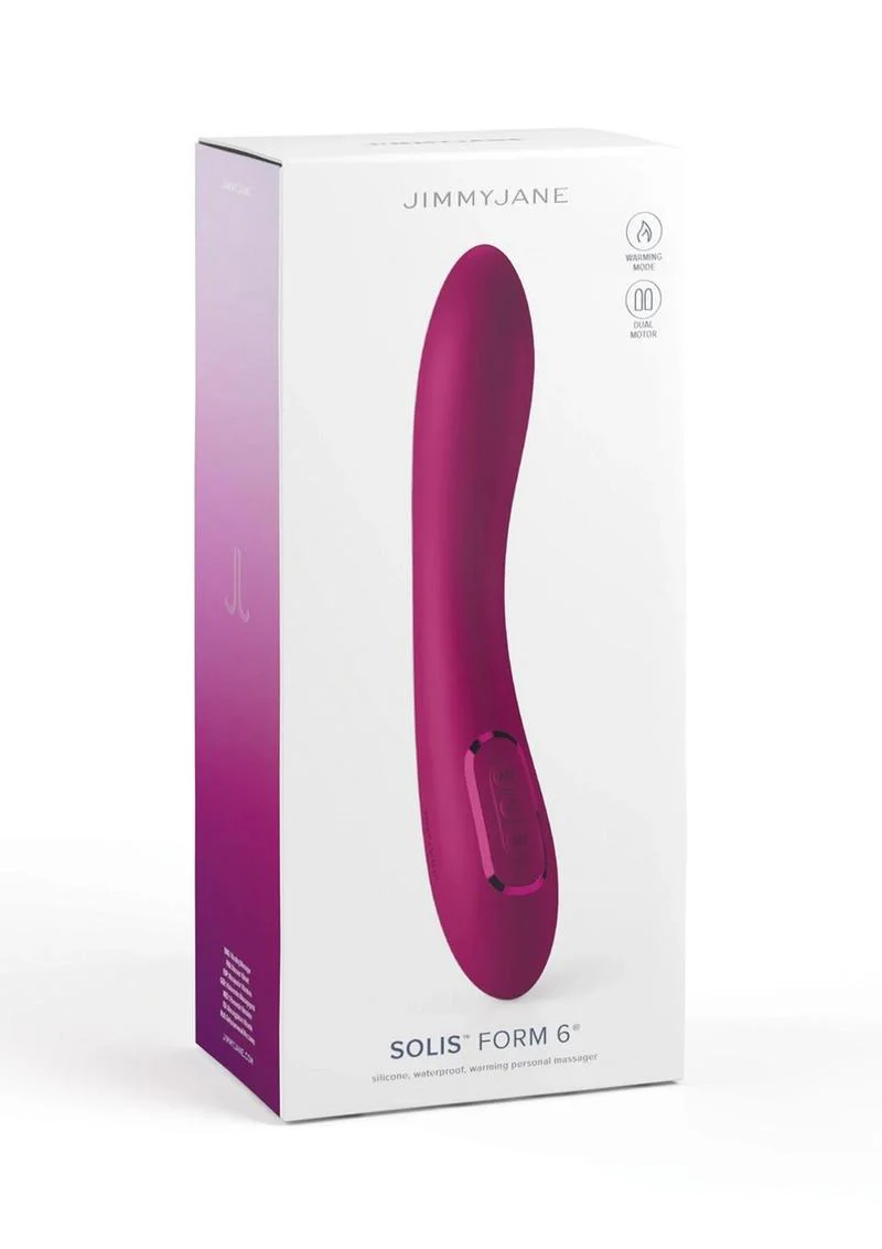 Jimmyjane Solis Form 6 Rechargeable Silicone Vibrator - Image 2