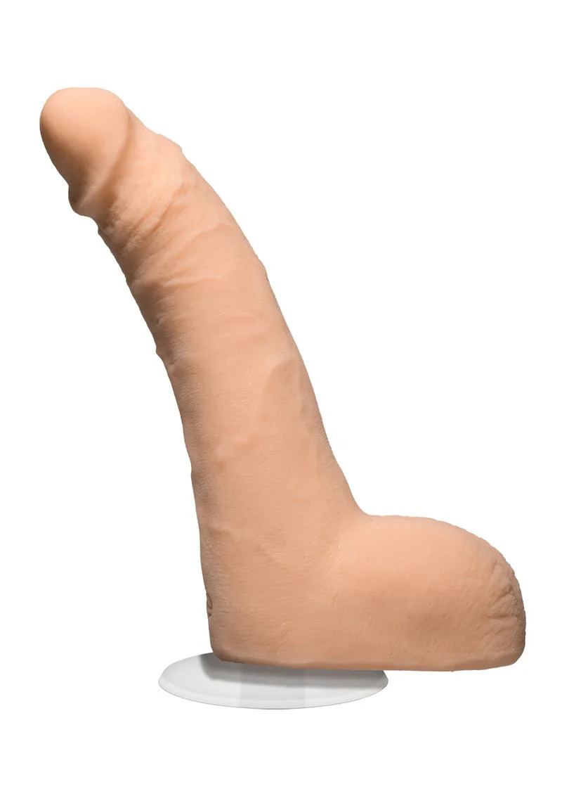 JJ Knight Dual Density ULTRASKYN Dildo with Removable Suction Cup