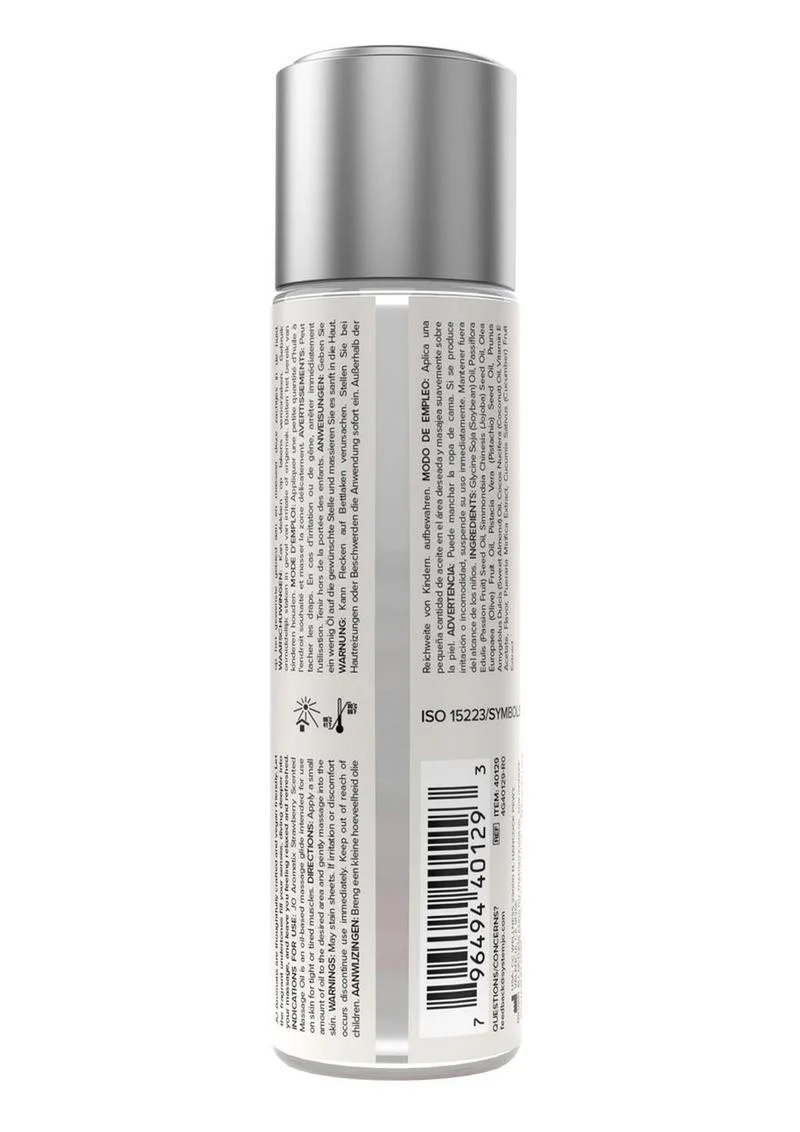 JO Aromatix Strawberry Scented Massage Oil for Sensual Experience - Image 2