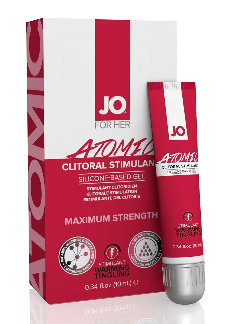 JO For Her Atomic Silicone Clitoral Stimulant Gel - Image 2