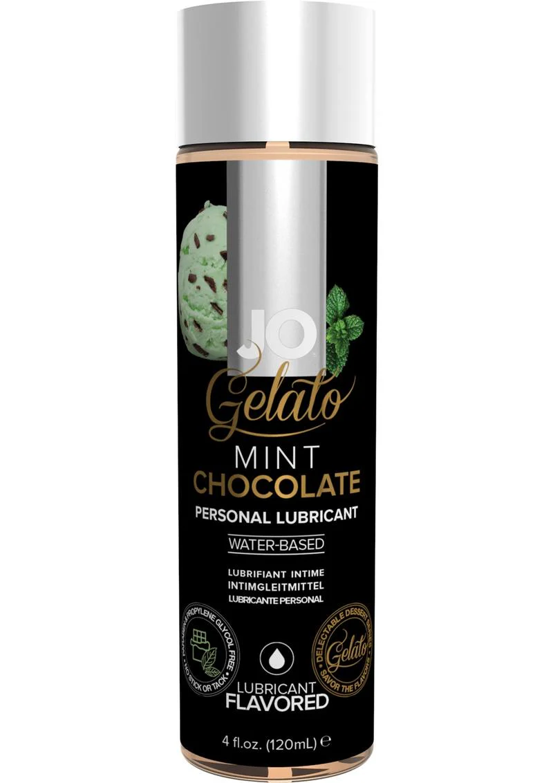 JO Gelato Mint Chocolate Water Based Flavored Lubricant - Image 2