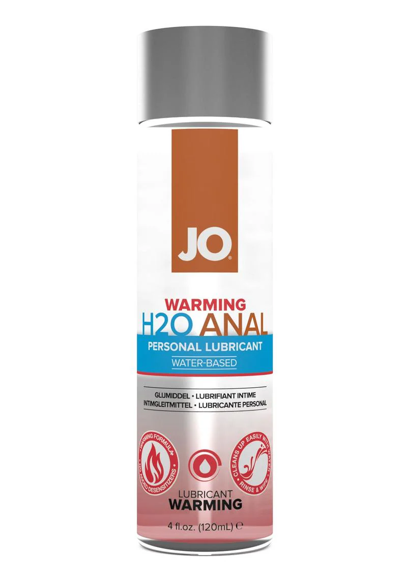 JO H2O Warming Anal Water Based Personal Lubricant - Image 2
