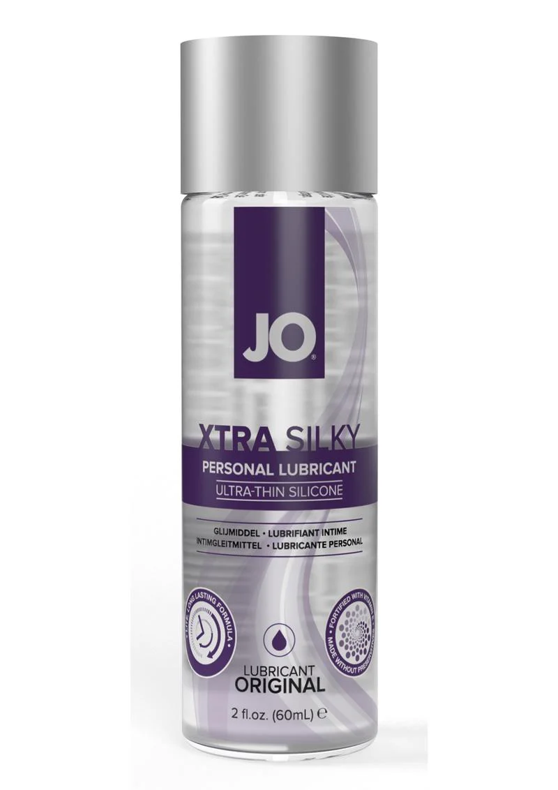 JO Xtra Silky Ultra Thin Silicone Lubricant - Image 2