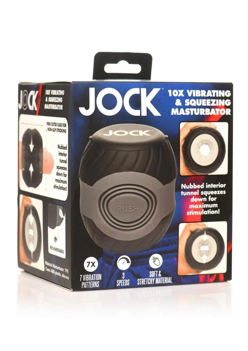 Jock 10X Vibrating And Squeezing Masturbator - Image 4