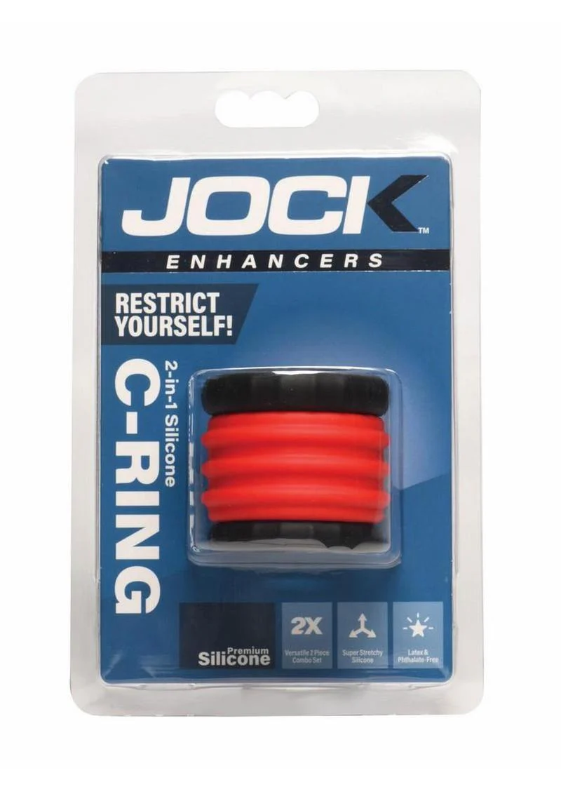 Jock 2-in-1 Silicone C-Ring - Image 4