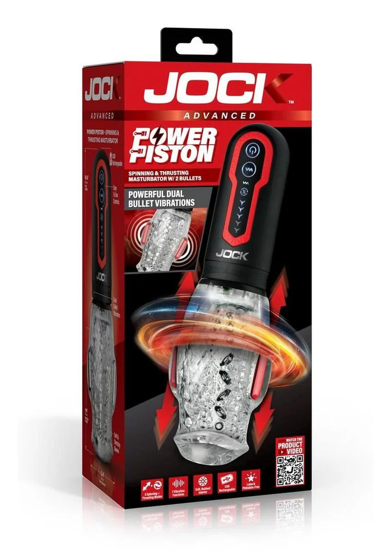 JOCK Advanced Power Piston Masturbator - Image 4