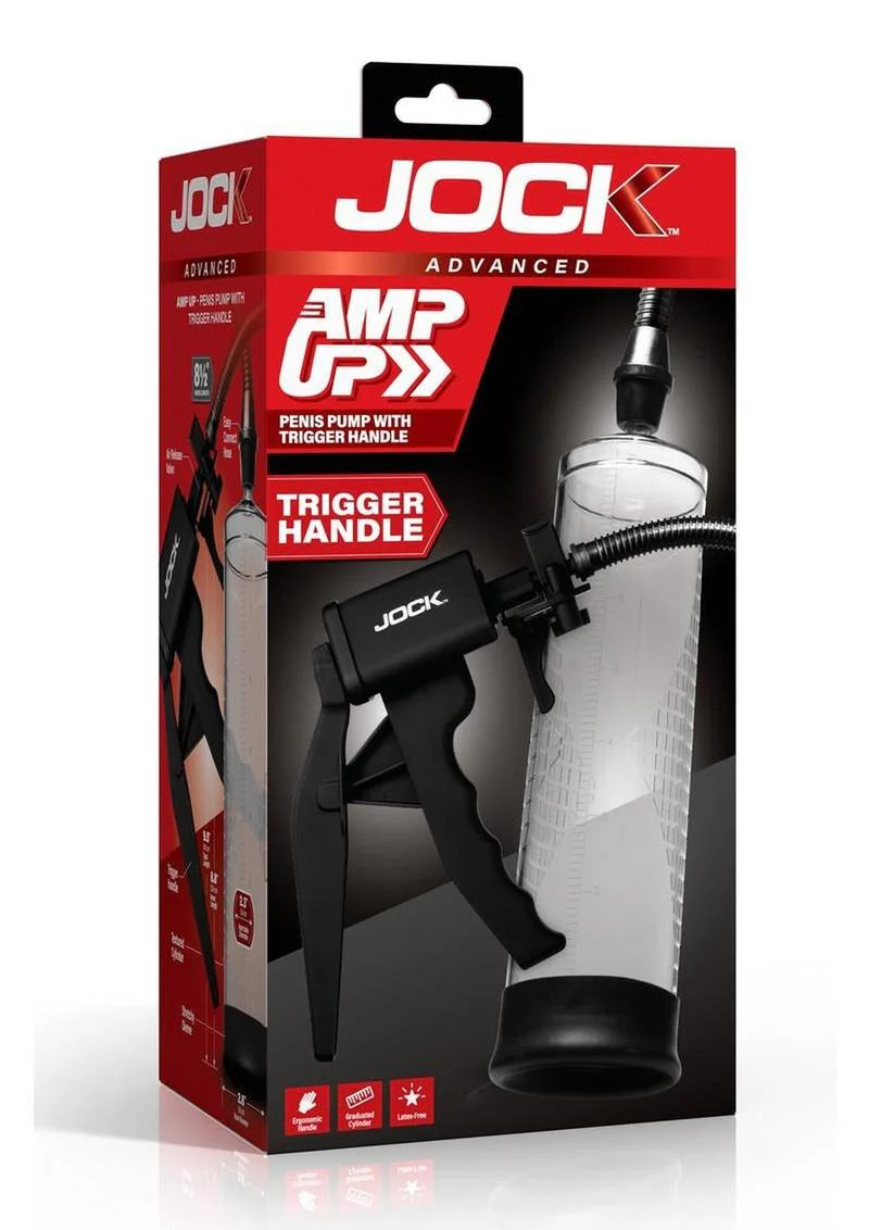 JOCK Amp Up Trigger Handle Penis Pump - Image 4