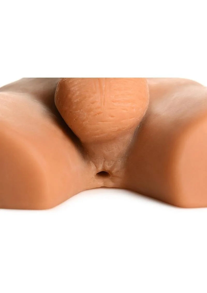 Jock Ass Masturbator with Poseable Dildo - Image 3