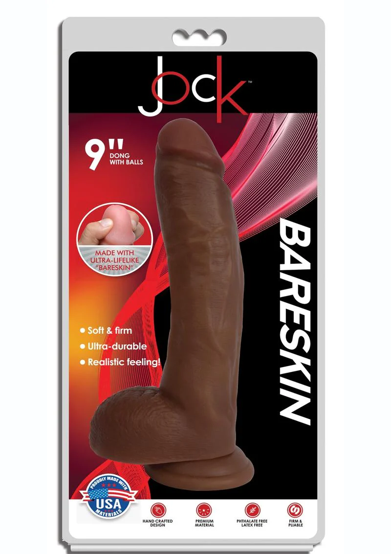 Jock Bareskin Realistic Design Dong with Balls - Image 19