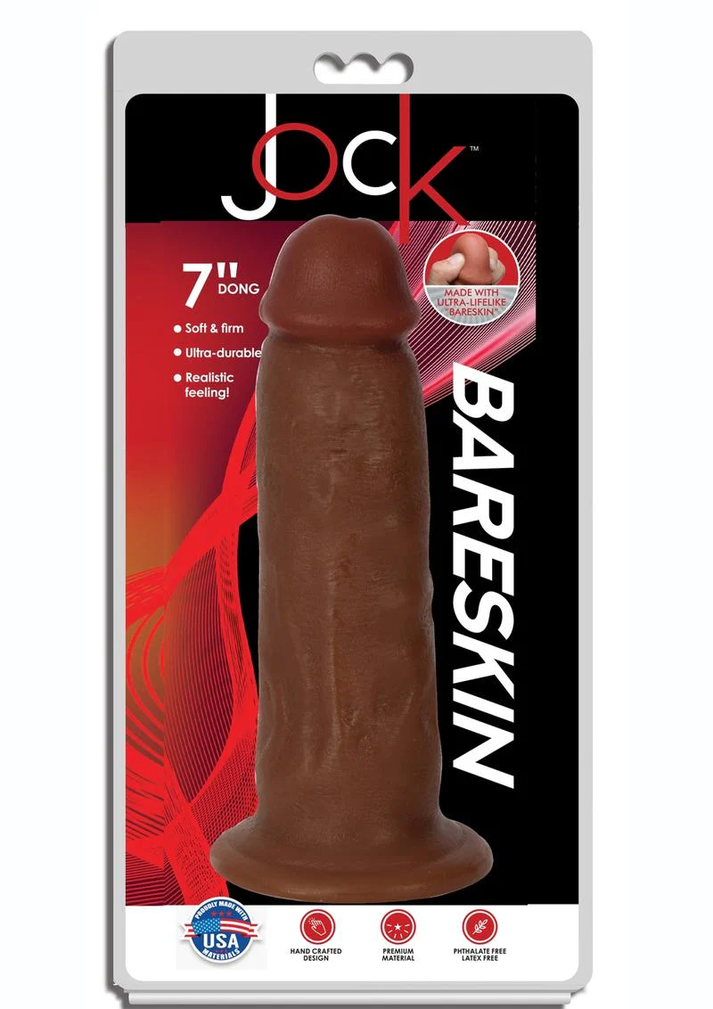 Jock Bareskin Realistic Dong Ultra-Lifelike Vanilla Dildo - Image 8