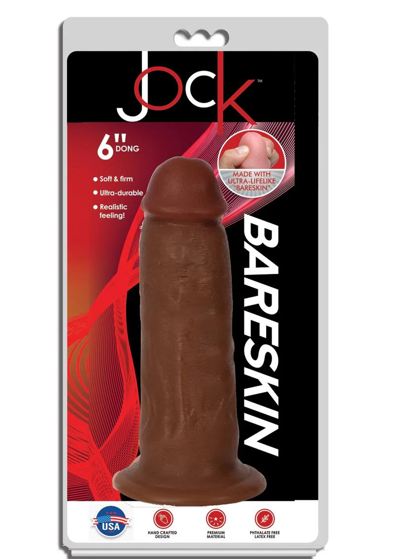 Jock Bareskin Realistic Dong Ultra-Lifelike Vanilla Dildo - Image 9
