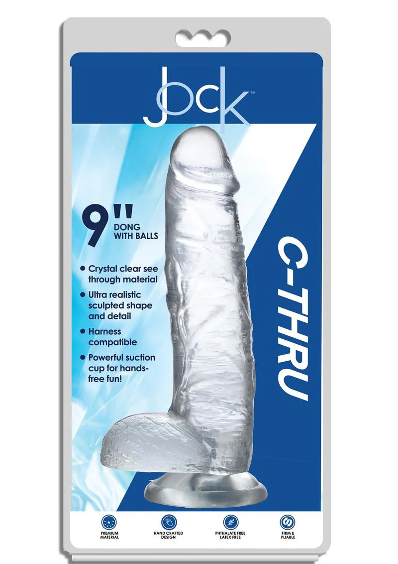 Jock C-Thru Realistic Dong with Balls - Image 23