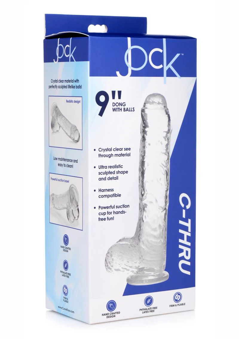 Jock C-Thru Slim Dong with Balls - Image 7