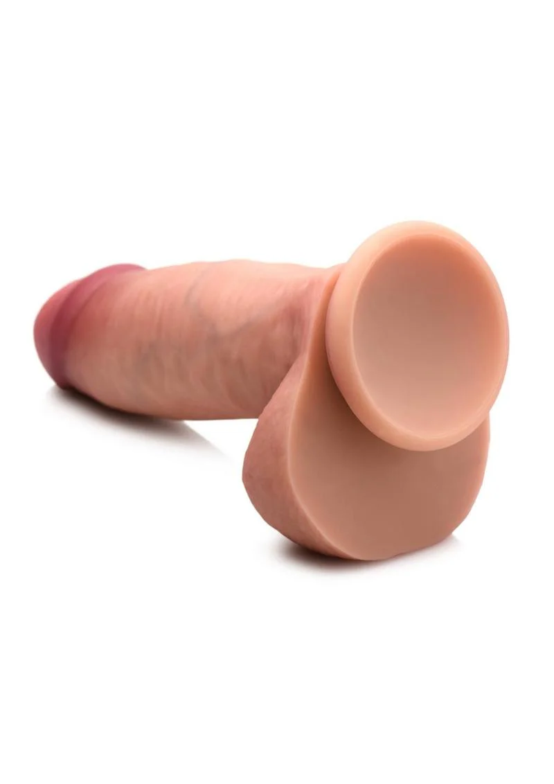 Jock Dual Density Silicone Dildo With Balls - Image 11