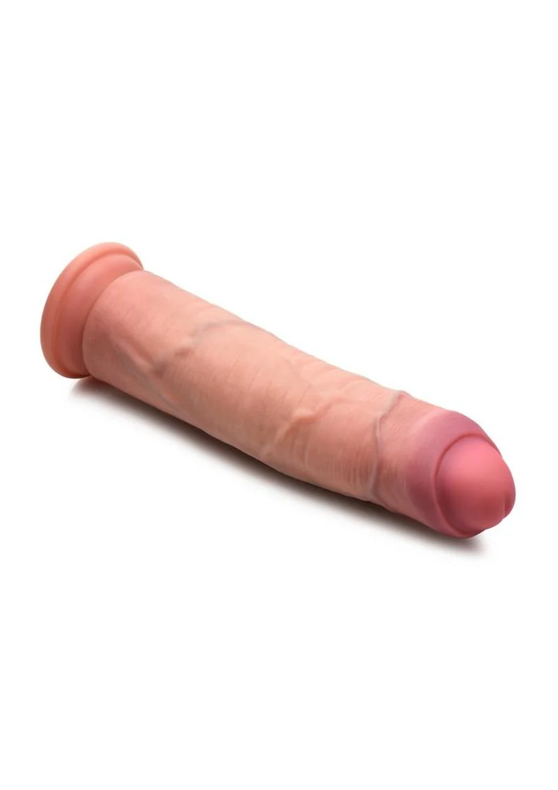 Jock Dual Density Uncut Silicone Dildo - Image 2