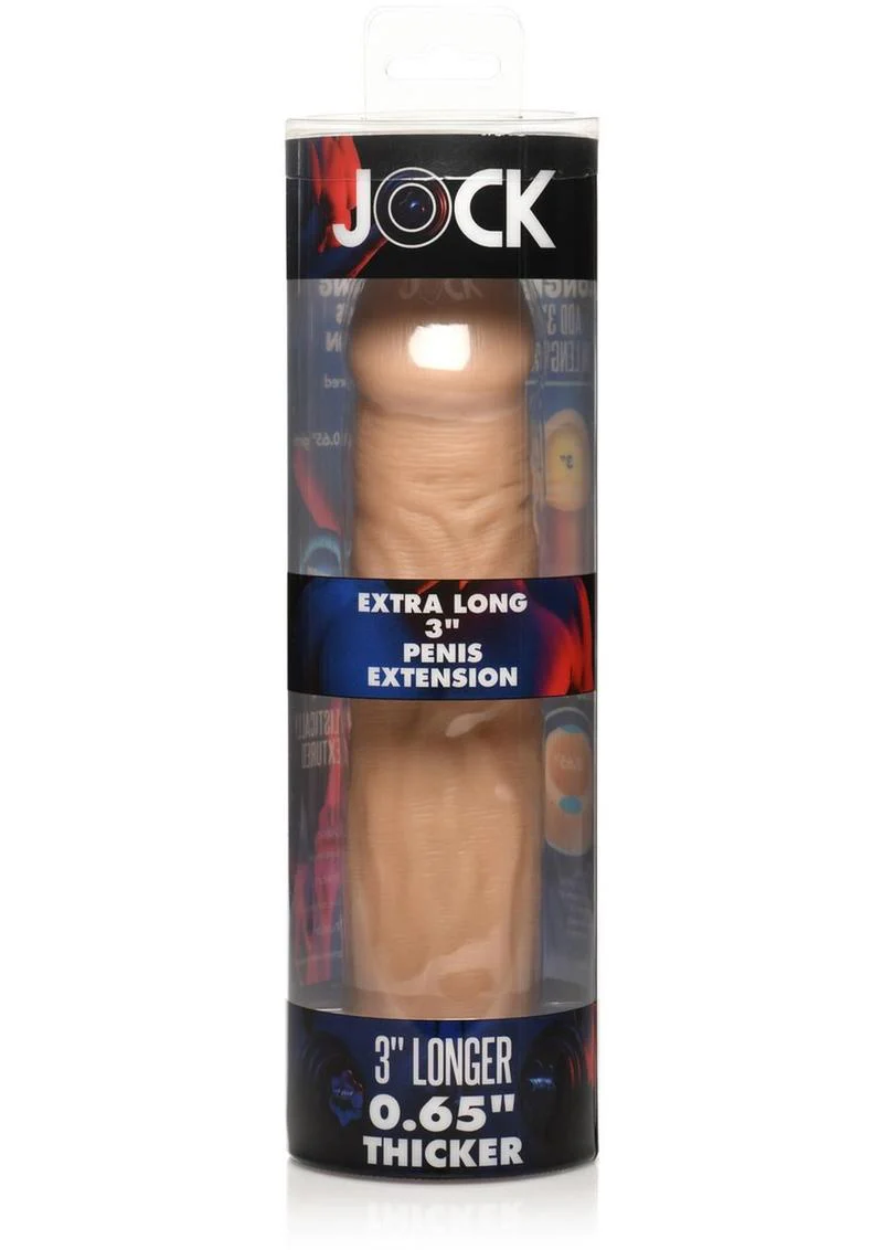 Jock Extra Long Penis Extension Sleeve - Image 20