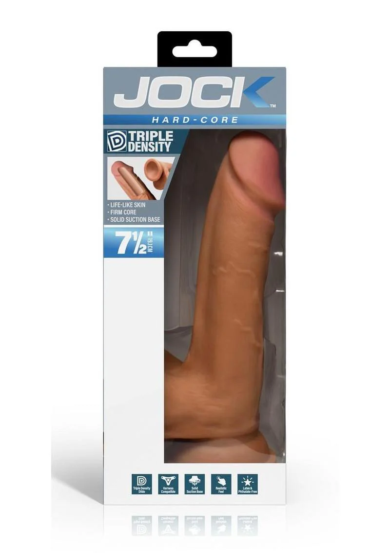 Jock Hard-Core Triple Density Dildo with Balls - Image 7