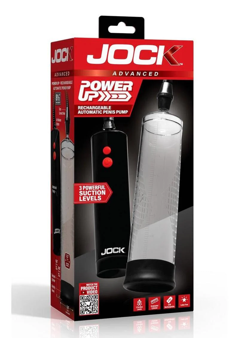 JOCK Power Up Rechargeable Penis Pump - Image 4