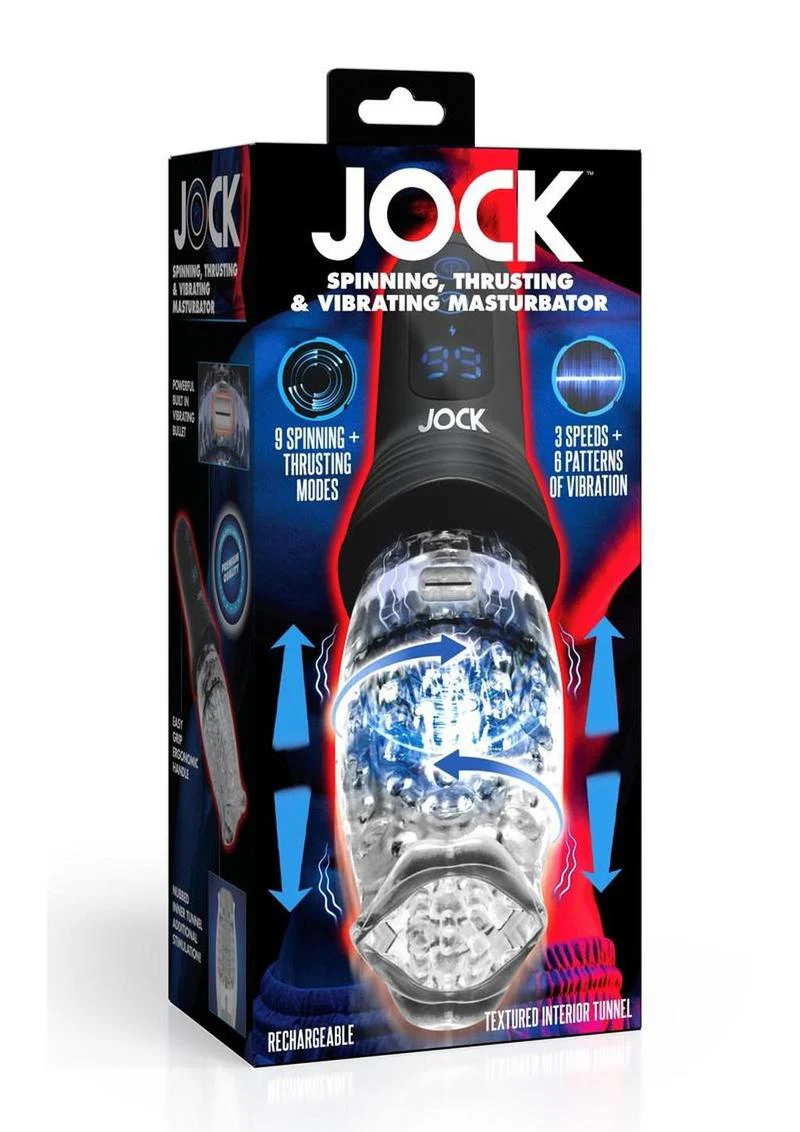 Jock Spinning, Thrusting, Vibrating Masturbator - Image 4