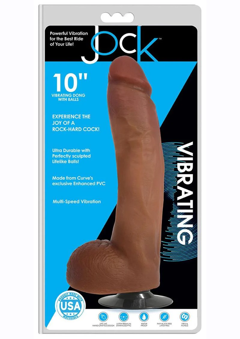 Jock Vibrating Dildo with Balls - Image 18