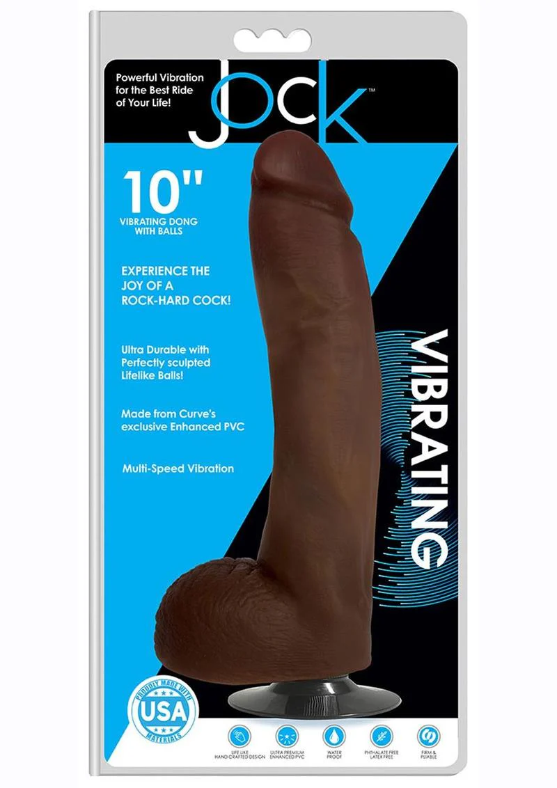 Jock Vibrating Dildo with Balls - Image 19