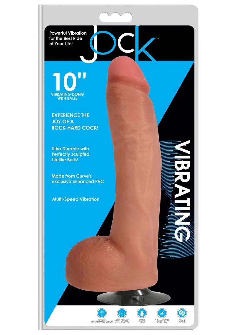 Jock Vibrating Dildo with Balls - Image 20