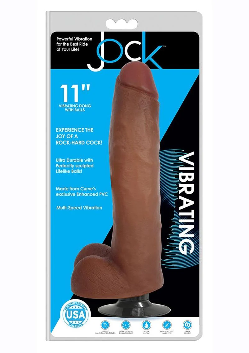 Jock Vibrating Dildo with Balls - Image 21