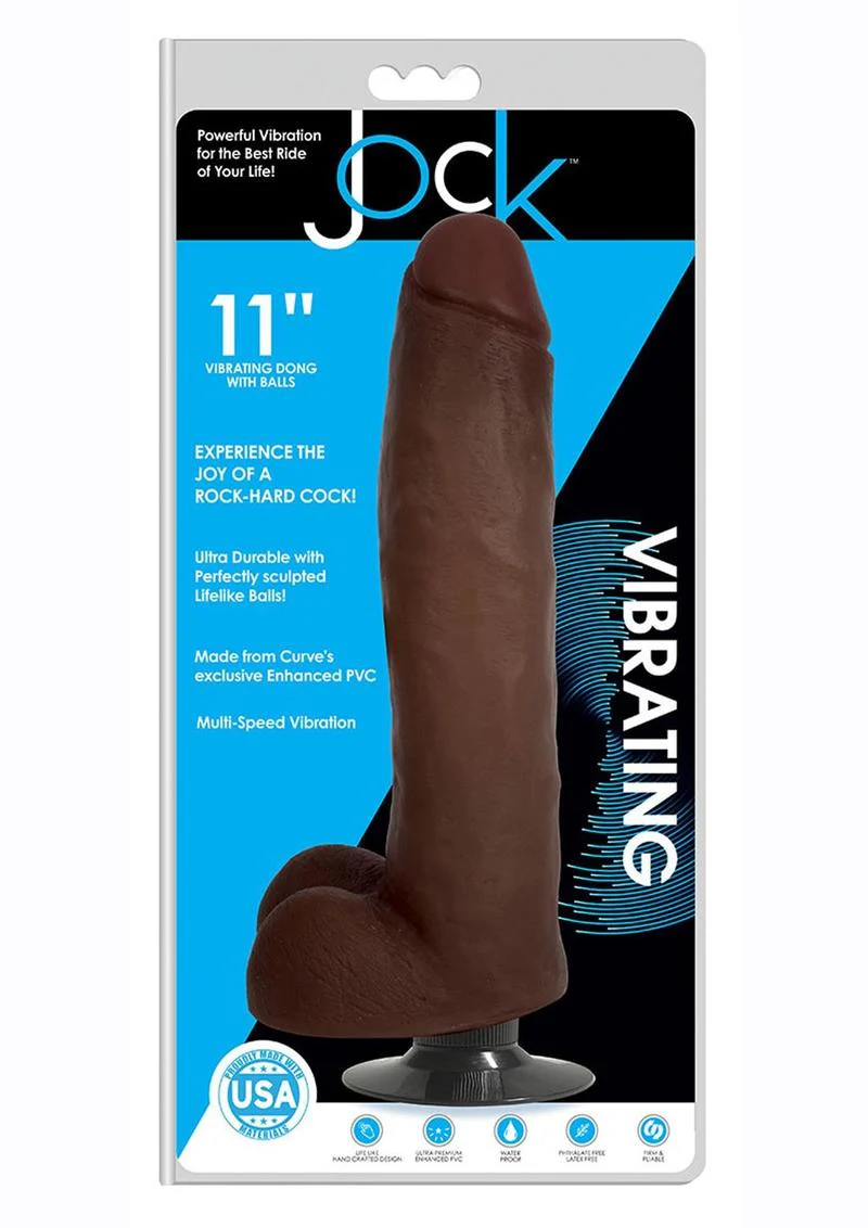 Jock Vibrating Dildo with Balls - Image 22