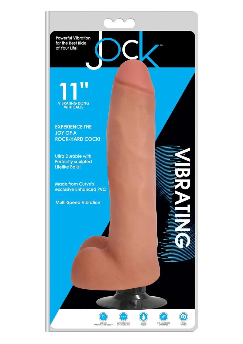 Jock Vibrating Dildo with Balls - Image 23
