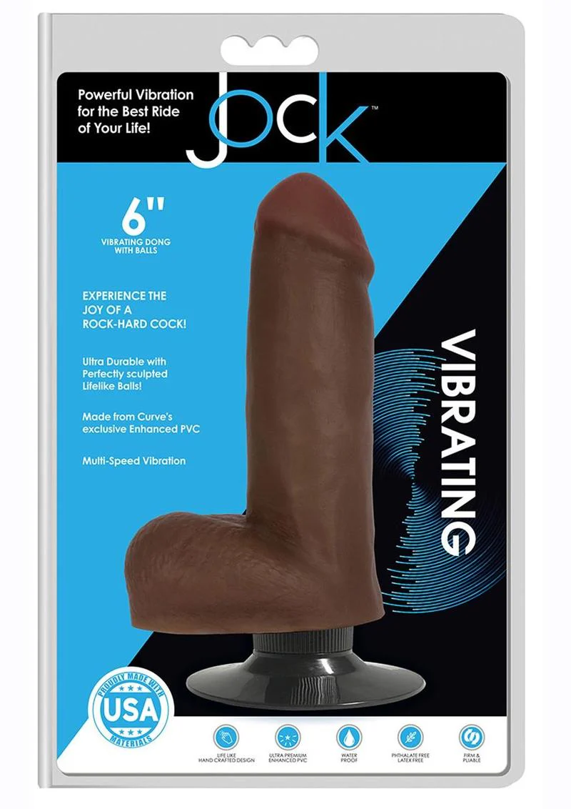 Jock Vibrating Dildo with Balls - Image 24