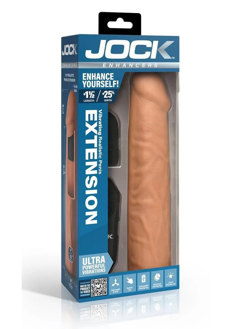 Jock Vibrating Penis Extension - Image 10