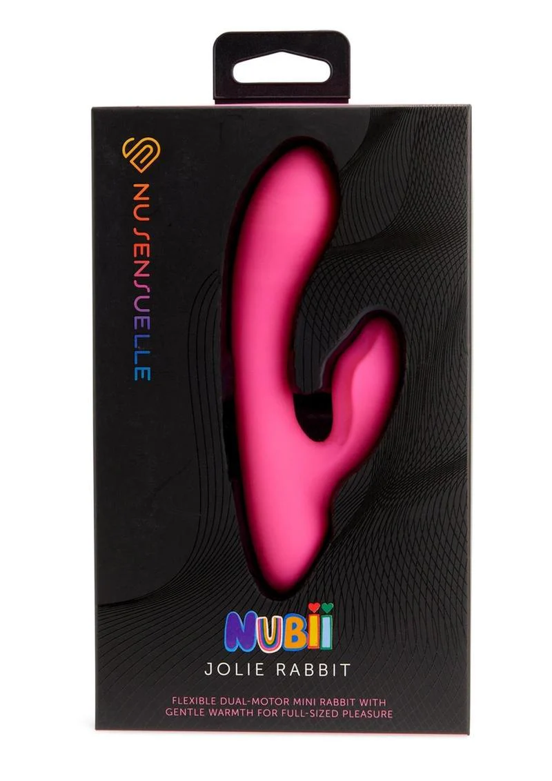 Jolie Nubii By nu Sensuelle Compact Heating Stimulation Rabbit - Image 11
