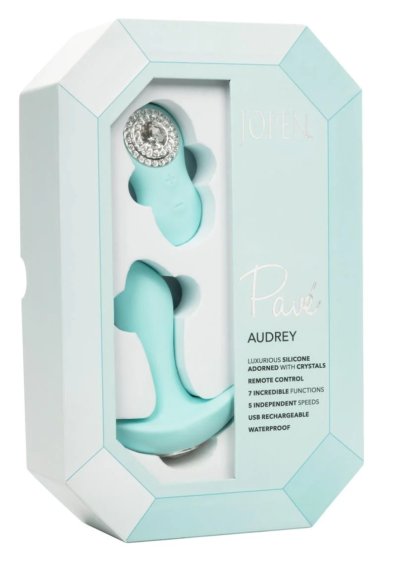 Jopen Pave Audrey Vibrating Anal Plug With Crystals - Image 4