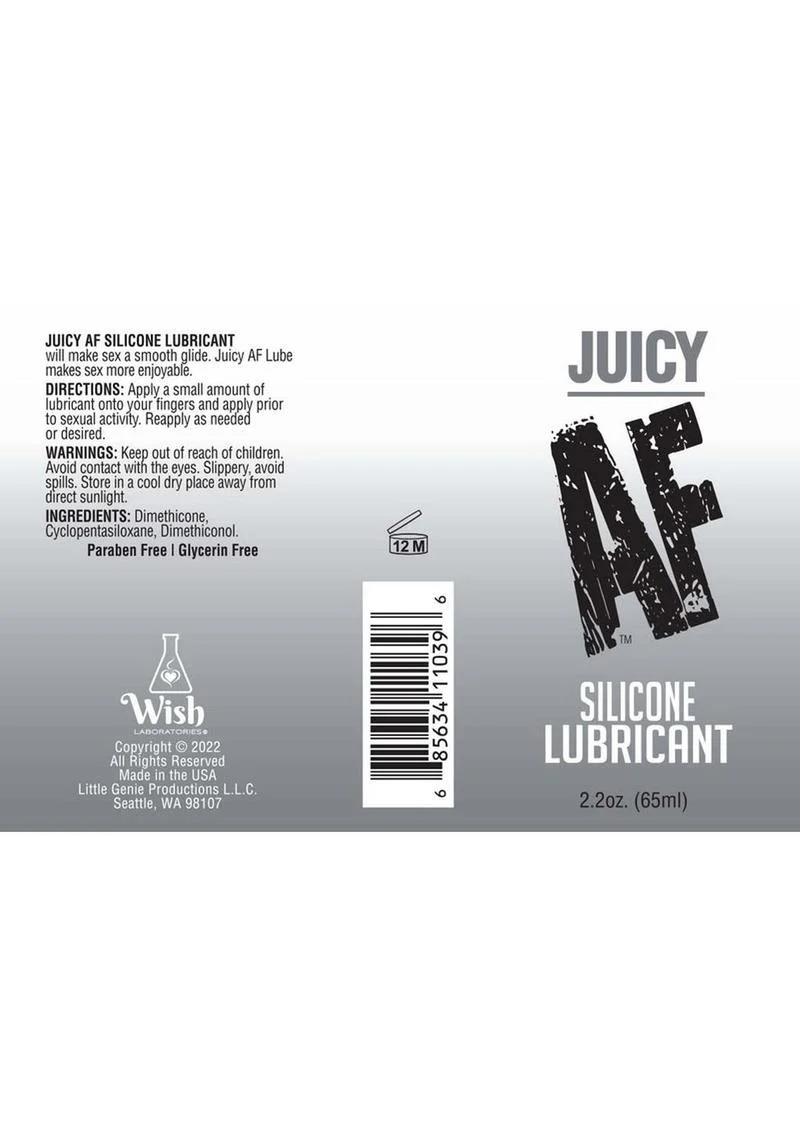 Juicy AF Silicone Lubricant - Image 3