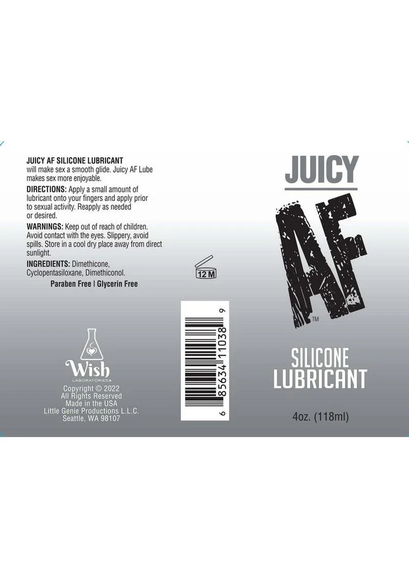 Juicy AF Silicone Lubricant - Image 4