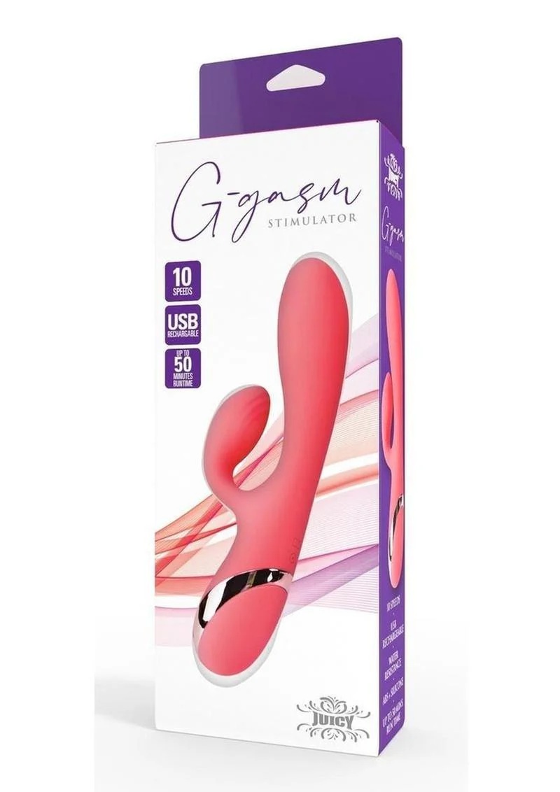 Juicy G-Gasm & O-Gasm Stimulators Rechargeable Rabbit Vibrators - Image 8