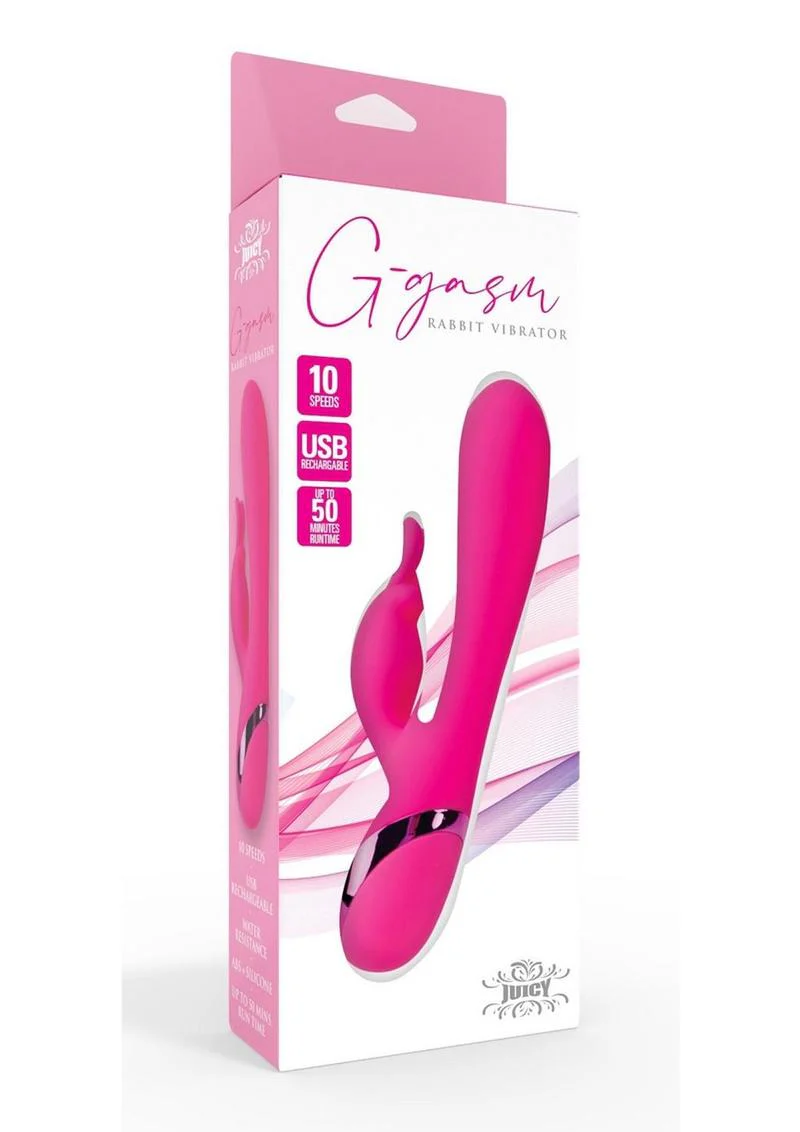 Juicy G-Gasm Rabbit Stimulator Rechargeable Rabbit Vibrator - Image 4