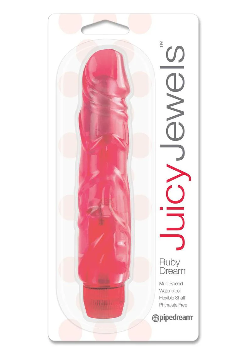 Juicy Jewels Ruby Dream Multi Speed Waterproof Vibrator - Image 3