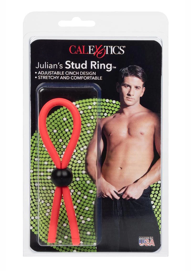 Julian's Stud Ring Cinch Design Comfortable Cock Ring - Image 4